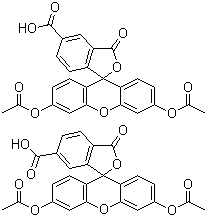5(6)-Carboxyfluorescein Diacetate,124387-19-5